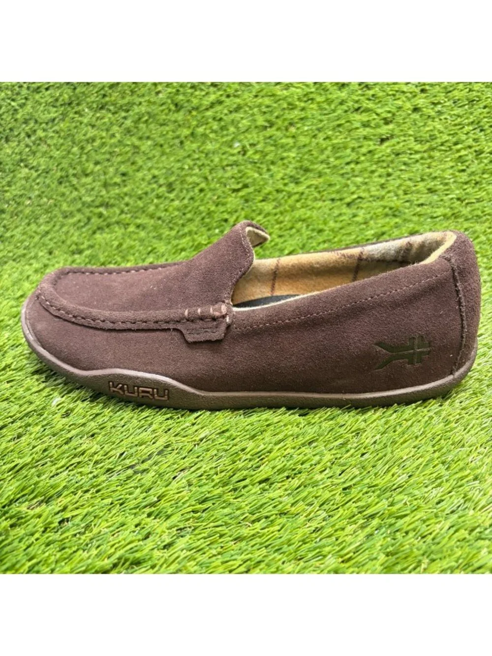 Kuru Loft Mens Size 11 Brown Casual Walking Moccasin Slip-On Slippers Shoes